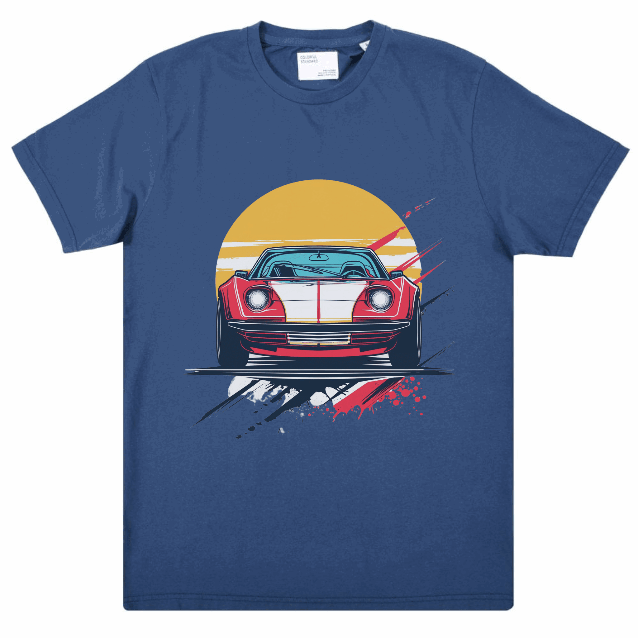 Classic Car Oversized T-Shirt - TeeDrobe