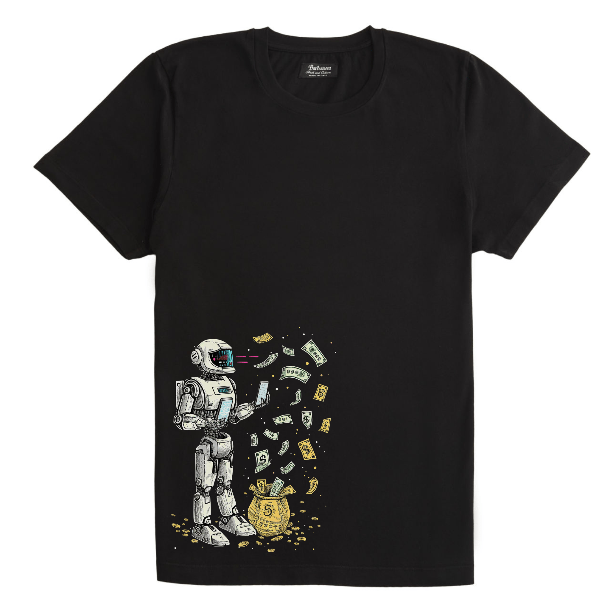 Alien Money Oversized T-Shirt - TeeDrobe