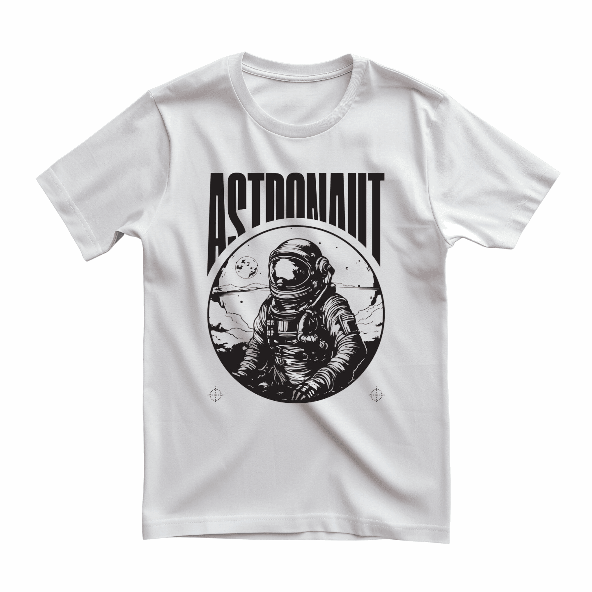 Astronaut Oversized T-Shirt - TeeDrobe