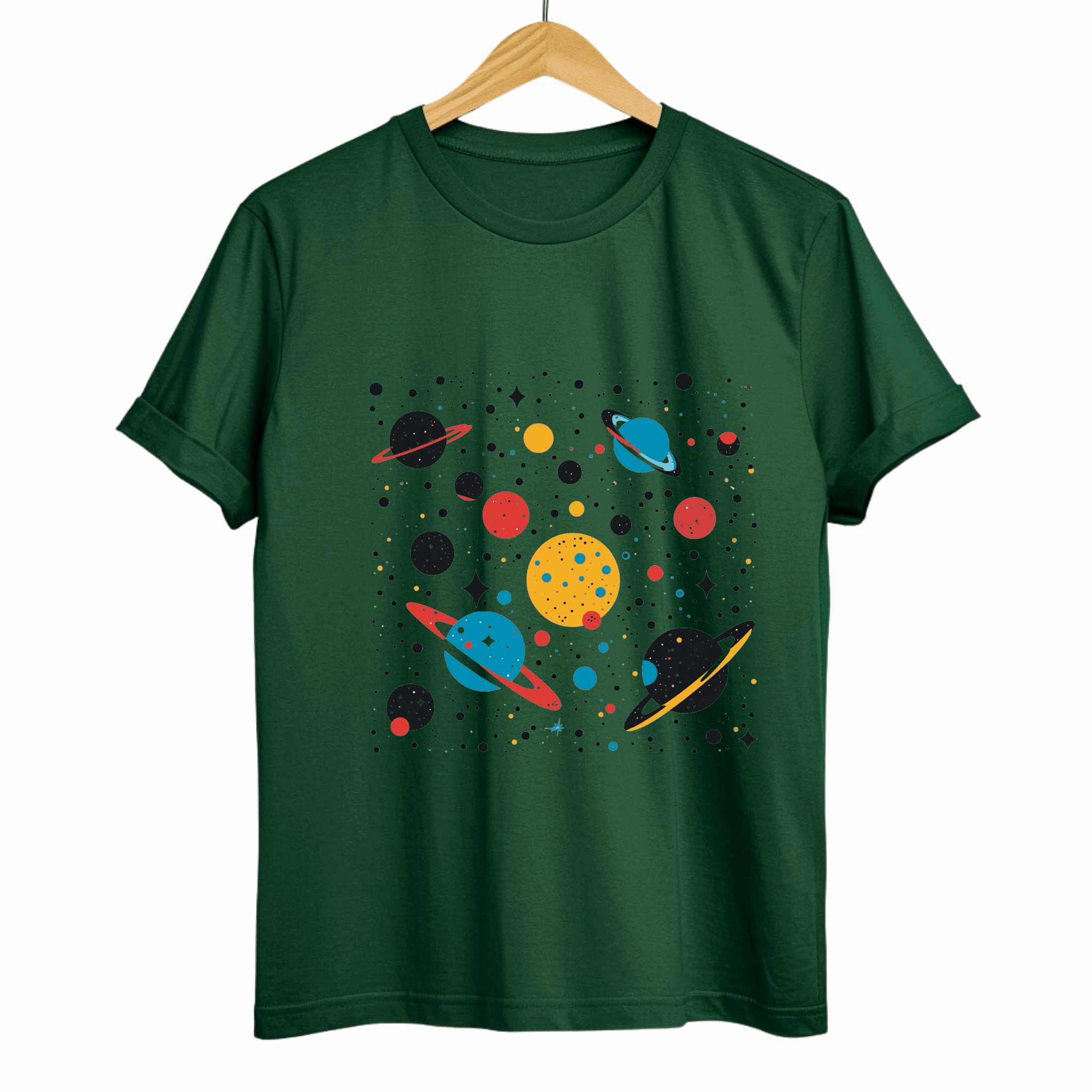 Space Oversized T-Shirt - TeeDrobe