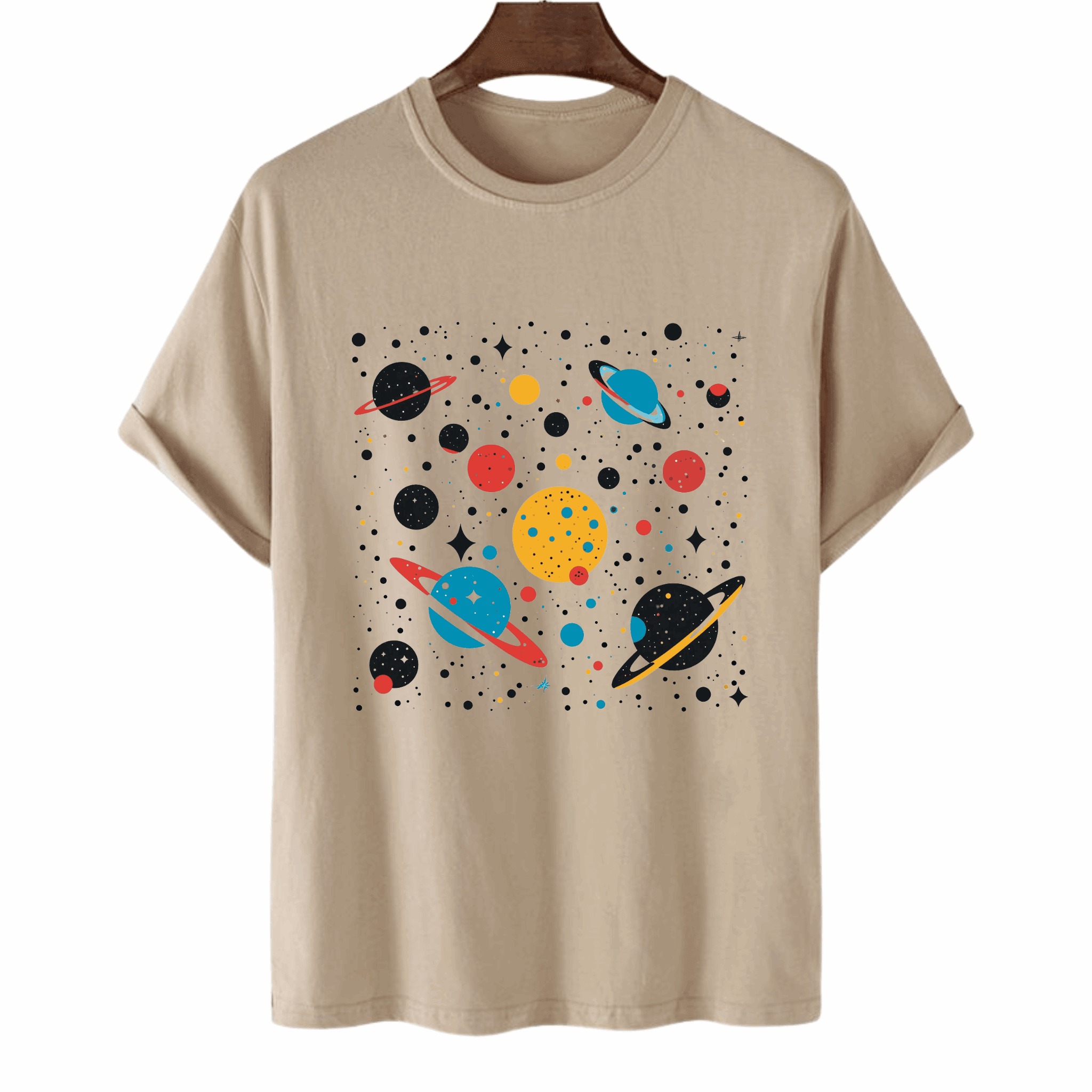 Space Oversized T-Shirt - TeeDrobe