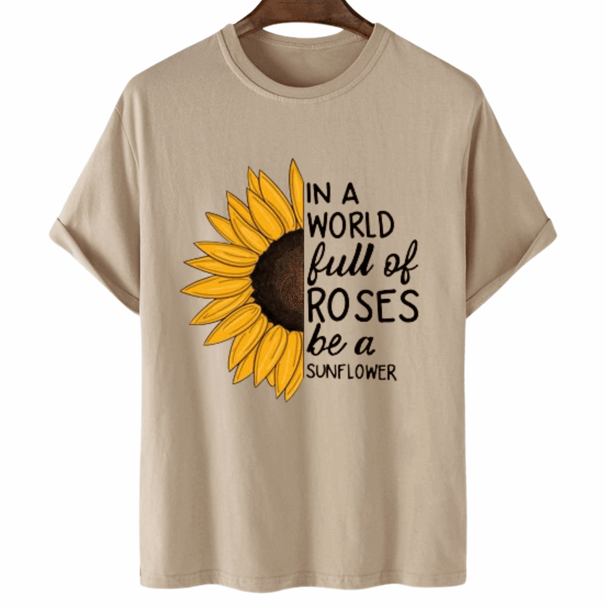 Sunflower Classic Oversized T-Shirt - TeeDrobe