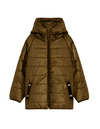 Gold Winter Flare Jacket